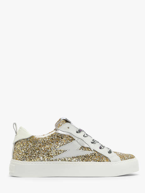 Sneakers Viken En Cuir Semerdjian Or accessoires VIKE9586