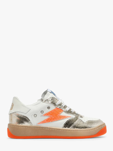 Sneakers Nune En Cuir Semerdjian Orange accessoires NUN11554