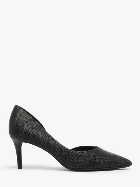 Escarpins En Cuir Tamaris Noir accessoires 42