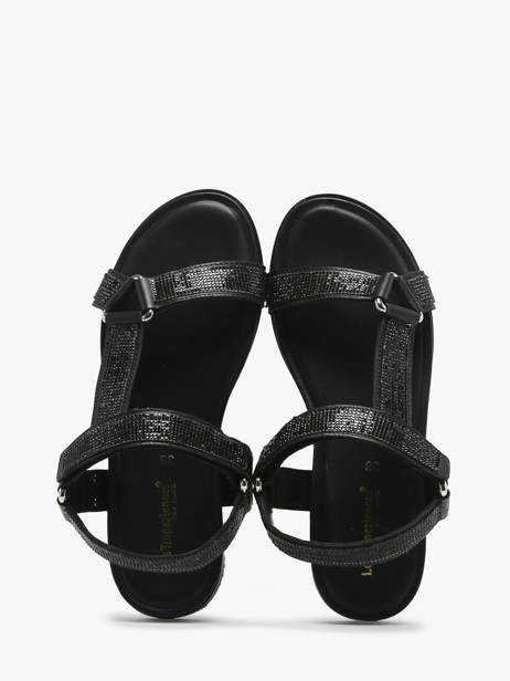 Sandales En Cuir Les tropeziennes Noir accessoires CASPY vue secondaire 3