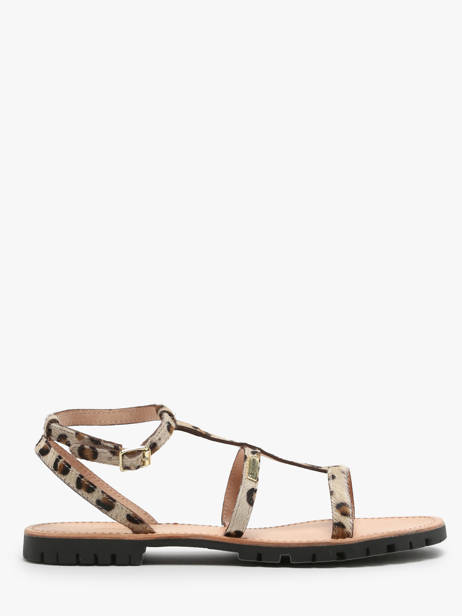 Sandales En Cuir Les tropeziennes Or accessoires HEXOM