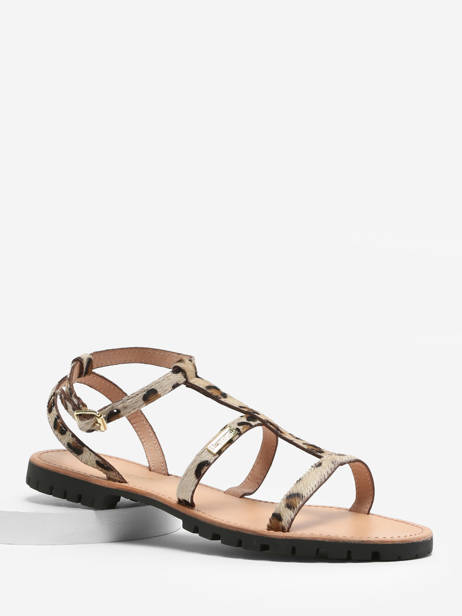Sandales En Cuir Les tropeziennes Or accessoires HEXOM vue secondaire 1