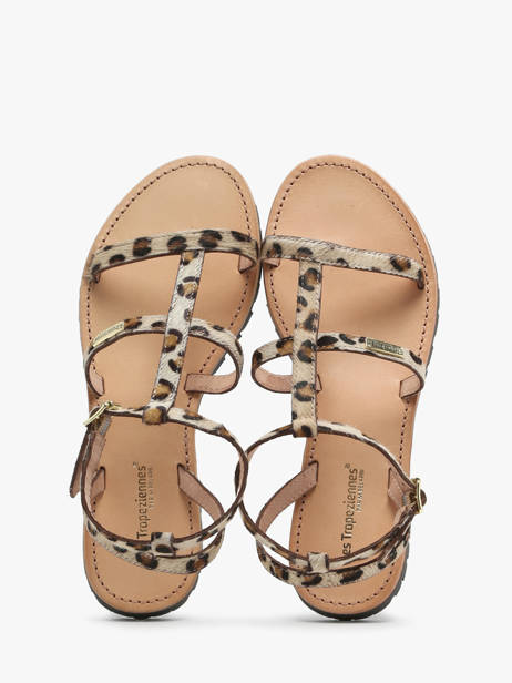 Sandales En Cuir Les tropeziennes Or accessoires HEXOM vue secondaire 3