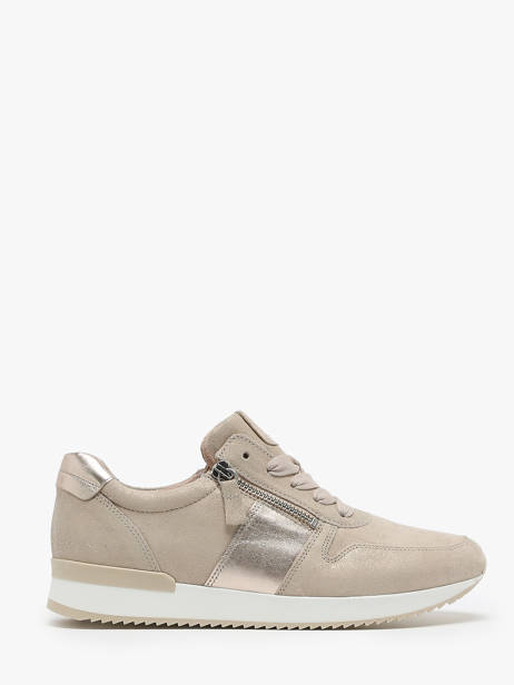 Sneakers En Cuir Gabor Marron accessoires 32