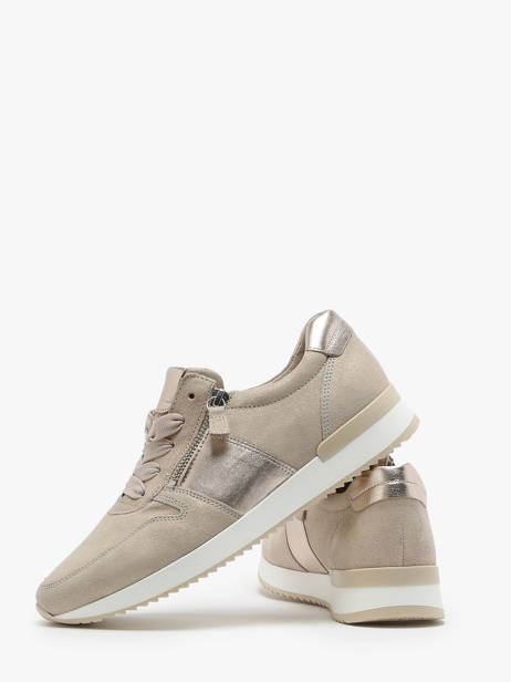 Sneakers En Cuir Gabor Marron accessoires 32 vue secondaire 4