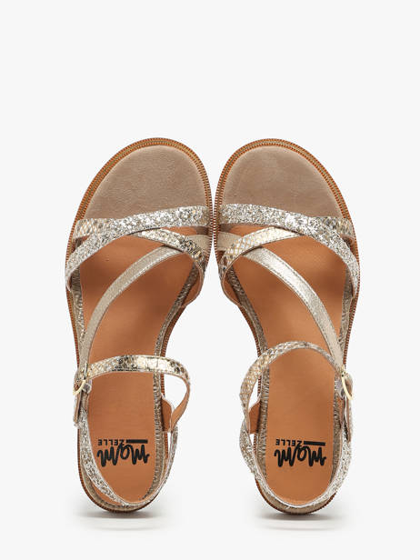 Sandales Olim En Cuir Mam'zelle Argent accessoires CSG2Q05 vue secondaire 3