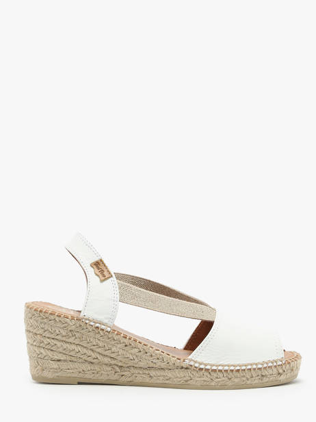 Espadrilles En Cuir Toni pons Blanc accessoires P