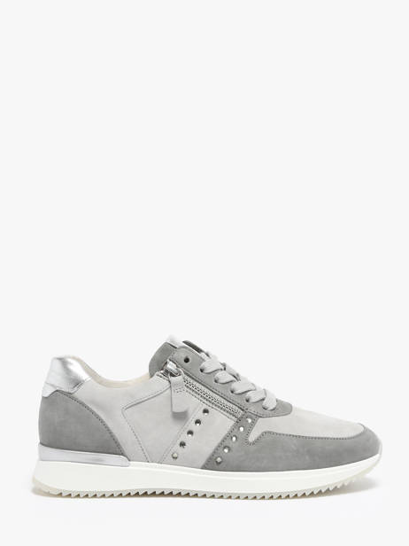 Sneakers En Cuir Gabor Gris accessoires 19