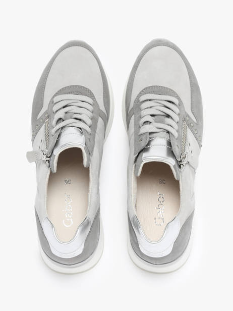 Sneakers En Cuir Gabor Gris accessoires 19 vue secondaire 2