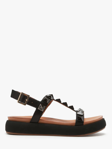 Sandales En Cuir Inuovo Noir accessoires A96017