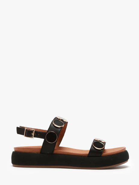 Sandales En Cuir Inuovo Noir accessoires A96009