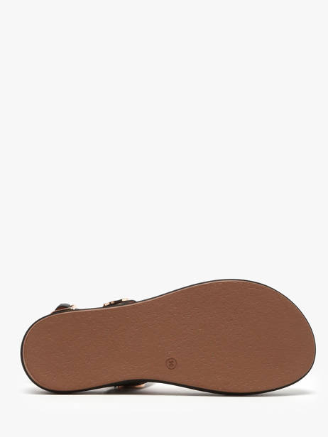 Sandales En Cuir Inuovo Noir accessoires A96009 vue secondaire 4