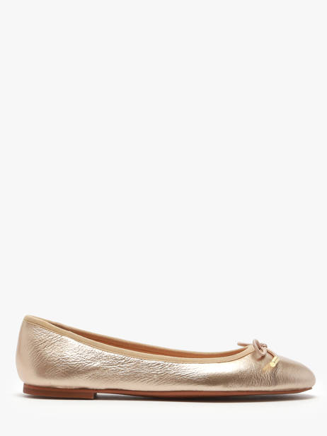 Ballerines En Cuir Inuovo Or accessoires B16003