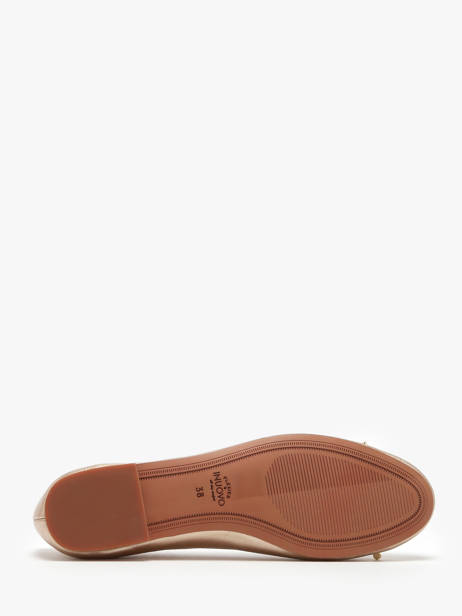 Ballerines En Cuir Inuovo Or accessoires B16003 vue secondaire 3