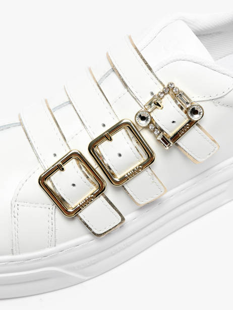 Sneakers En Cuir Liu jo Blanc accessoires BA4019PX vue secondaire 1