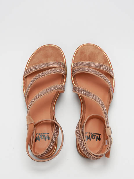 Sandales En Cuir Mam'zelle Marron accessoires CSG2Q25 vue secondaire 4