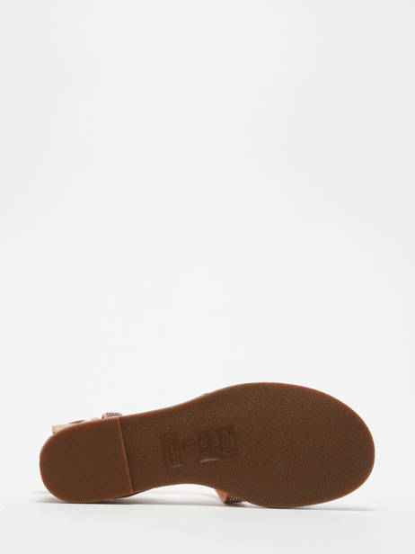 Sandales En Cuir Mam'zelle Marron accessoires CSG2Q25 vue secondaire 5