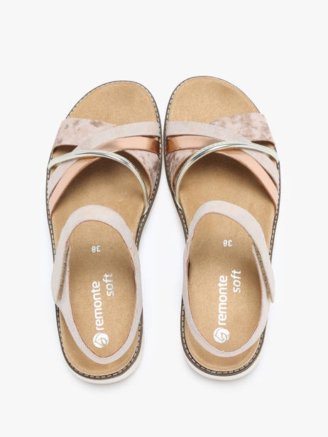 Sandales Remonte Rose accessoires 31 vue secondaire 4