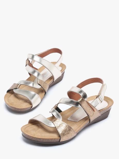 Sandales En Cuir Xapatan Argent accessoires 2164 vue secondaire 3