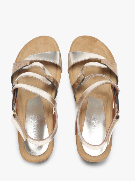 Sandales En Cuir Xapatan Argent accessoires 2164 vue secondaire 4