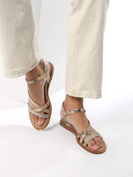 Sandales Olim En Cuir Mam'zelle Argent accessoires CSG2Q05 vue secondaire 2
