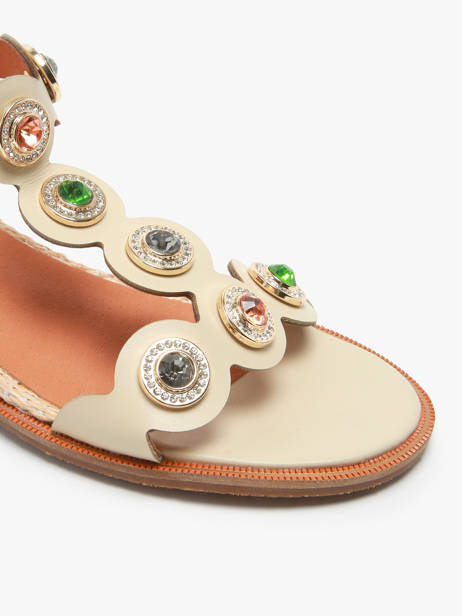 Sandales En Cuir Mam'zelle Beige accessoires CSG2Q27 vue secondaire 1