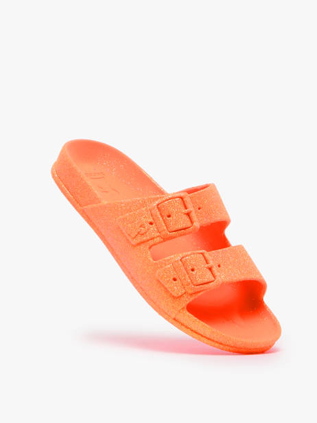 Claquettes Neon Cacatoes Orange accessoires NEON vue secondaire 1