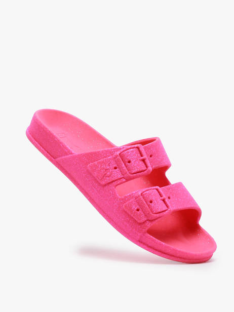 Claquettes Neon Cacatoes Rose women NEON vue secondaire 1