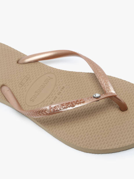 Tongs Havaianas Beige accessoires 41455651 vue secondaire 1