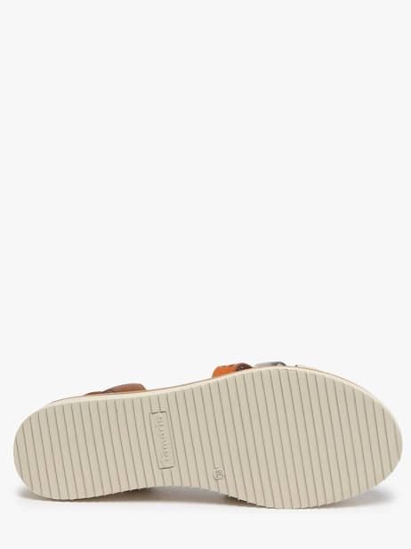 Sandales En Cuir Tamaris Marron accessoires 42 vue secondaire 4