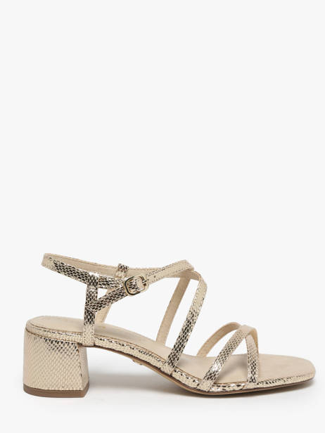 Sandales à Talon Tamaris Or accessoires 42