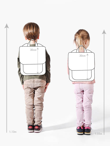 Mini Sac à Dos Kipling Rose back to school K00253 vue secondaire 1