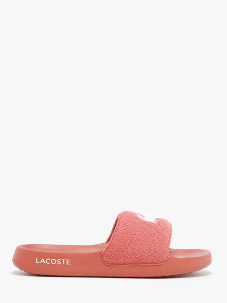 Claquettes Lacoste Orange accessoires 7CFA0017 vue secondaire 1