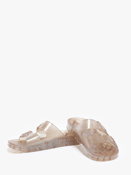 Claquettes Anjo Glitter Cacatoes Beige accessoires ANJOGLIT vue secondaire 2