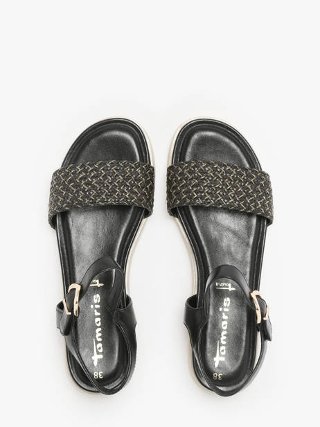 Sandales Tamaris Noir accessoires 42 vue secondaire 3