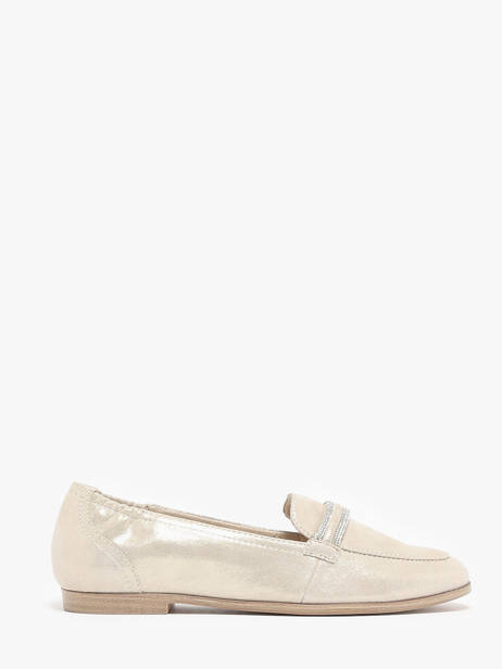 Mocassins En Cuir Tamaris Blanc accessoires 42