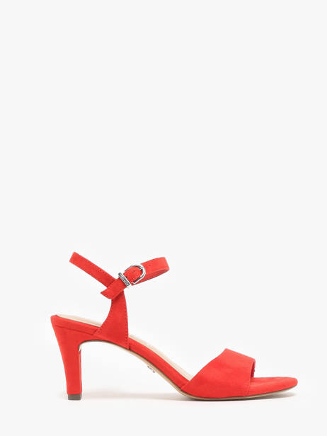 Sandales à Talon Tamaris Rouge accessoires 42