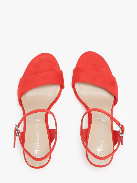 Sandales à Talon Tamaris Rouge accessoires 42 vue secondaire 3