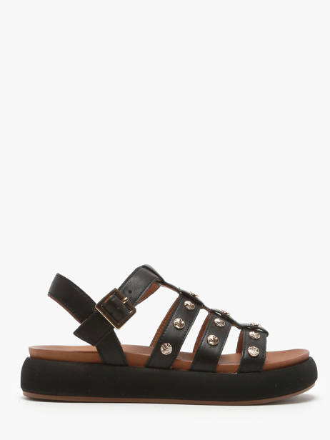 Sandales En Cuir Inuovo Noir accessoires A96020
