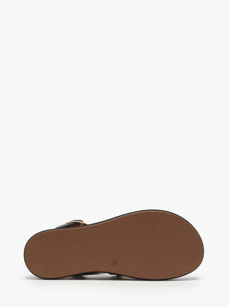 Sandales En Cuir Inuovo Noir accessoires A96020 vue secondaire 4