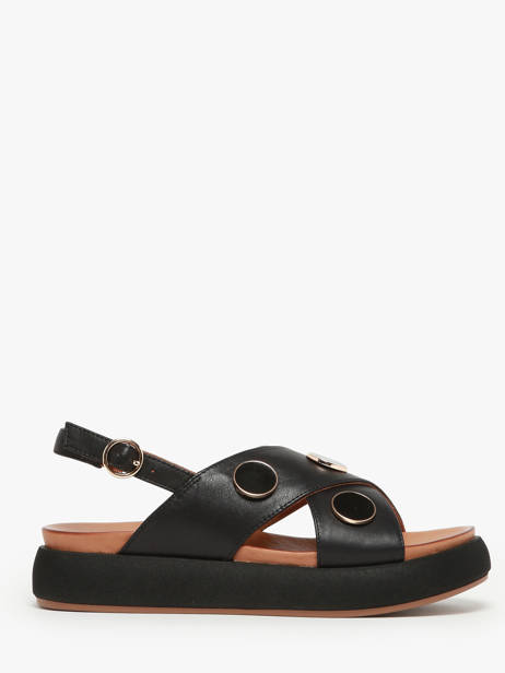 Sandales En Cuir Inuovo Noir accessoires A96010