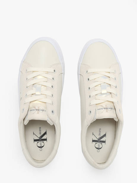 Sneakers Calvin klein jeans Beige accessoires 14920GI vue secondaire 5