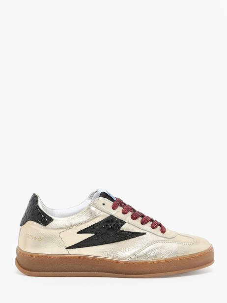 Sneakers Risy En Cuir Semerdjian Or accessoires RISY178