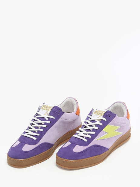 Sneakers Risy En Cuir Semerdjian Multicolore accessoires RISY138 vue secondaire 2