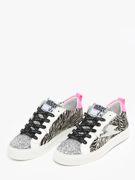 Sneakers Viken En Cuir Semerdjian Multicolore accessoires VIKEN705 vue secondaire 2