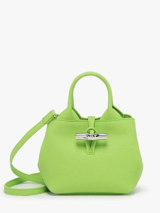 Longchamp Le roseau Sacs porté travers Vert