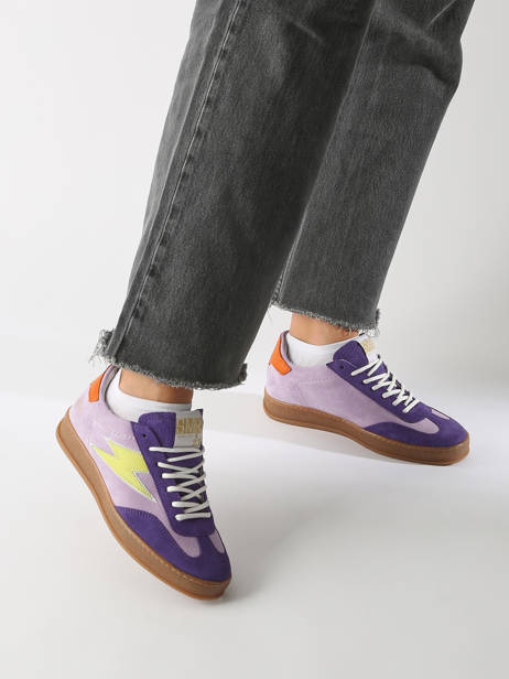 Sneakers Risy En Cuir Semerdjian Multicolore accessoires RISY138 vue secondaire 1