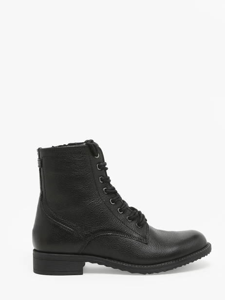 Bottines En Cuir Tamaris Noir accessoires 41