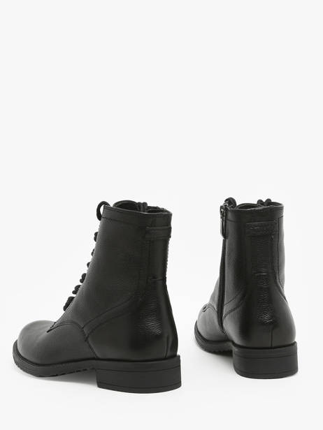 Bottines En Cuir Tamaris Noir accessoires 41 vue secondaire 3