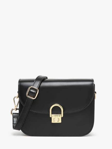 Sac Bandoulière M Altair Cuir Etrier Noir altair EALA081M